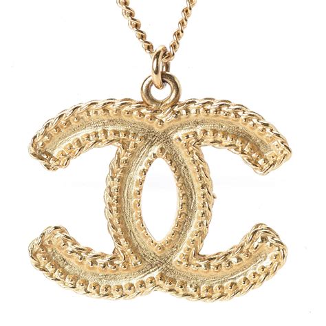 chanel gold chains|Necklaces .